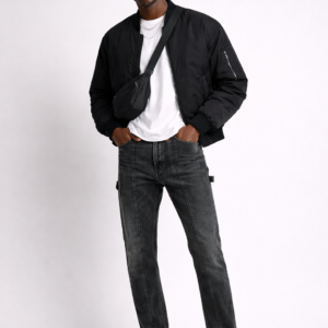 CARPENTER DETAIL SLIM FIT JEANS