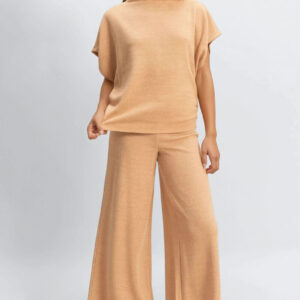 Mockneck Top and Pant Set