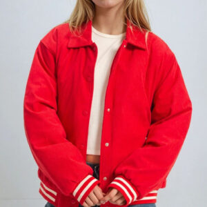 Corduroy Varsity Jacket