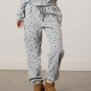 Star Print Jogger Sweatpants
