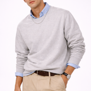 Fleece Crew Neck Pullover