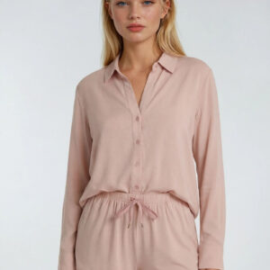 Two-Piece Pajama Short Set