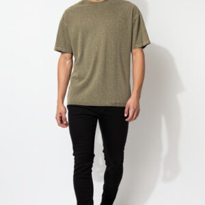 Mineral Wash Cotton Crew Tee