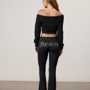 Flawless Foldover Flare Leggings