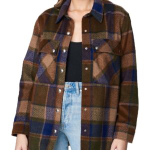 Multi Color Plaid Shacket
