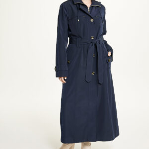 49" Long Single Breasted Trench