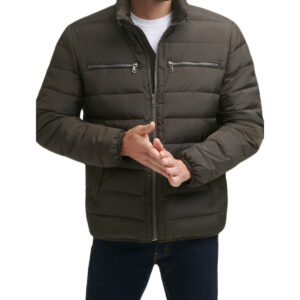 Mens Down Jacket Olive