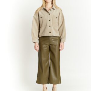 Cropped Shacket by Oat New York