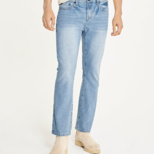 Light Wash Rigid Slim Boot Cut Jean