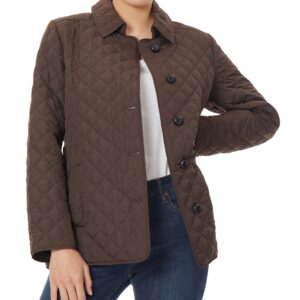 5 Button Quilted Coat