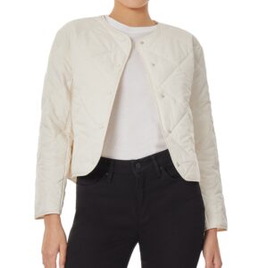 Quilted Collar-less Jacket