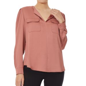 Charmeuse Utility Blouse