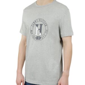 Short Sleeves Cotton Graphic Crew Neck