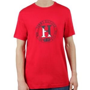 Short Sleeves Cotton Graphic Crew Neck