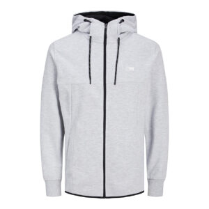 High Neck Zip Hoodie