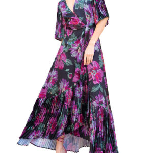 Clara Pleated Maxi Dress