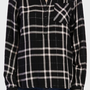 Brittina Long Sleeve Plaid Shirt