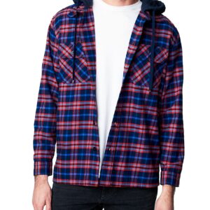 Flannel Shirt with Hood