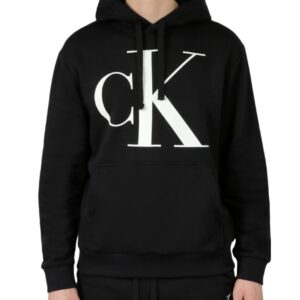 Long Sleeves Monogram Fleece Hoodie