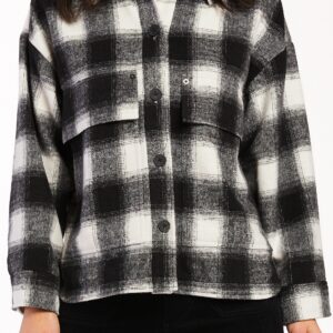 Monsay Drop Shoulder Button Down