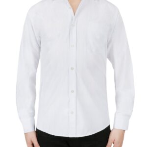 White Stripe Dress Shirt