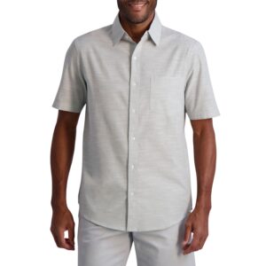 Chaps Men's Short Sleeve Shirt Chambray ButtonUp