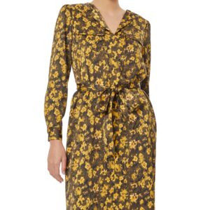 Austin Shirt Dress in Deep Loden/Jonagold