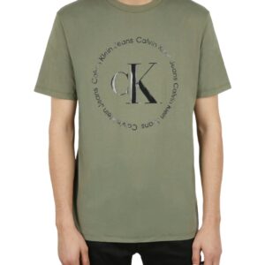 Short Sleeve Monogram Circle Tee