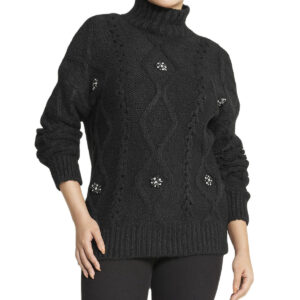 Floral Embellished Sweater