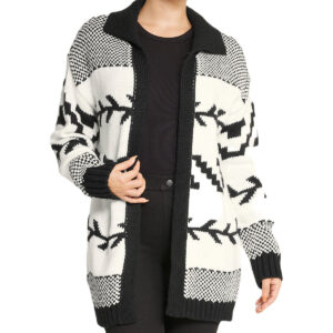 Belted Nordic Cardigan
