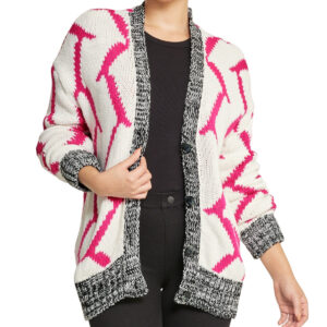 Mixed Media Cardigan