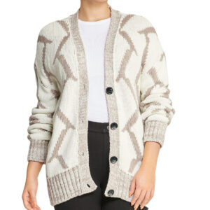 Mixed Media Cardigan