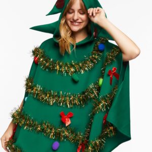 Christmas Tree Poncho