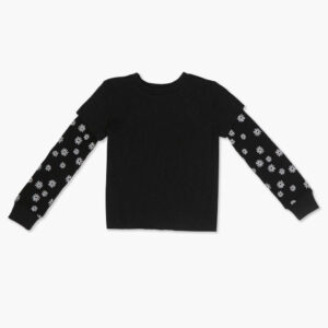 Girls Floral Print Combo Tee (Kids)