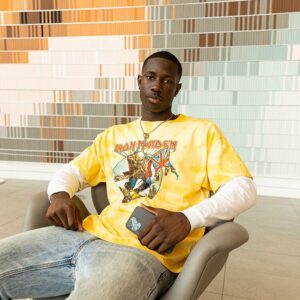 Iron Maiden Tie-Dye Graphic Tee