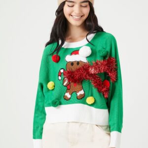 Gingerbread Man Christmas Sweater