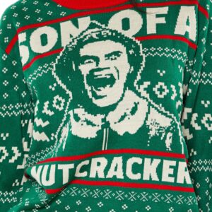 Son of a Nutcracker Elf Christmas Sweater