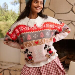 Disney Mickey Mouse Fair Isle Sweater