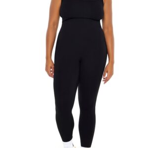 Plus Size Ribbed Knit Tank Jumpsuit