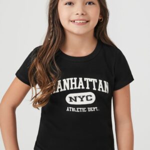 Girls Manhattan NYC Tee (Kids)