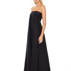 Strapless A-Line Maxi Dress