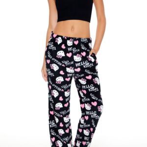 Fleece Hello Kitty Pajama Pants
