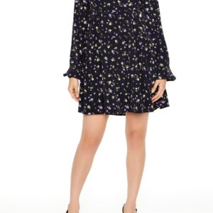 Ditsy Floral Babydoll Mini Dress