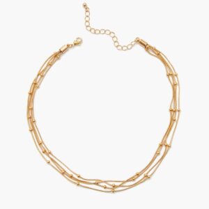 Layered Ball Chain Necklace