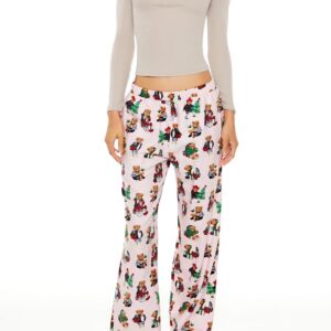 Christmas Teddy Bear Pajama Pants
