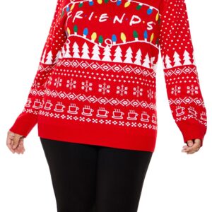 Plus Size Friends Fair Isle Sweater