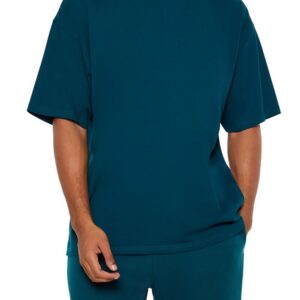 Essential High-Low Crew Tee