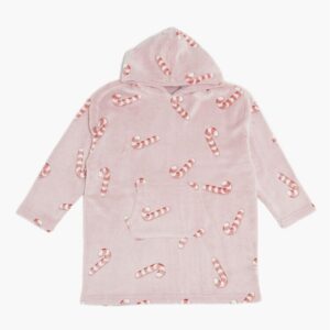 Girls Candy Cane Pajama Dress (Kids)