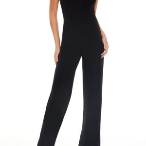 Buckled Strapless Jumpsuit