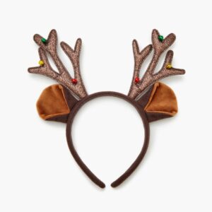Glitter Reindeer Headband